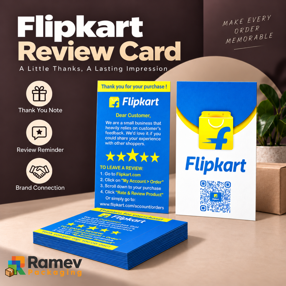 Flipkart review card
