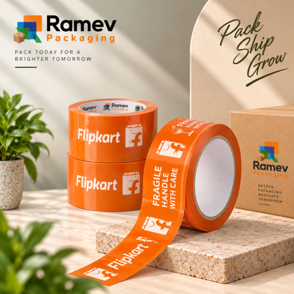 48 mm x 90 m - Flipkart Printed Packing Tape - Image 2