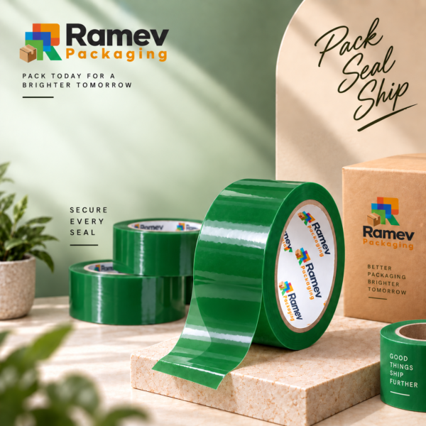72 mm x 90 m - Transparent BOPP Packing Tape - Image 4